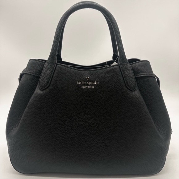 kate spade Handbags - Kate Spade Large Dumpling Satchel Crossbody Bag Black